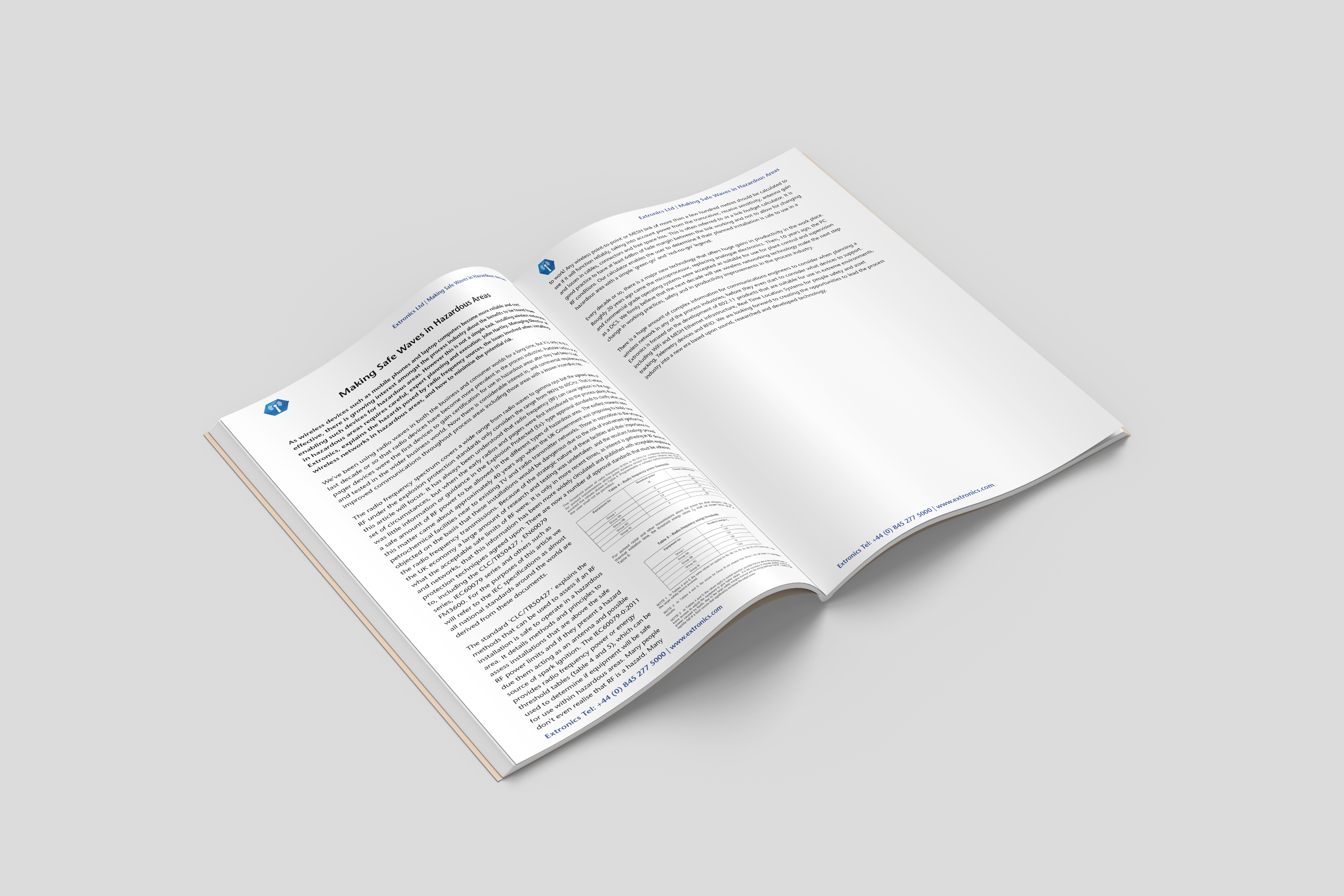 A Wireless White Paper inside pages 